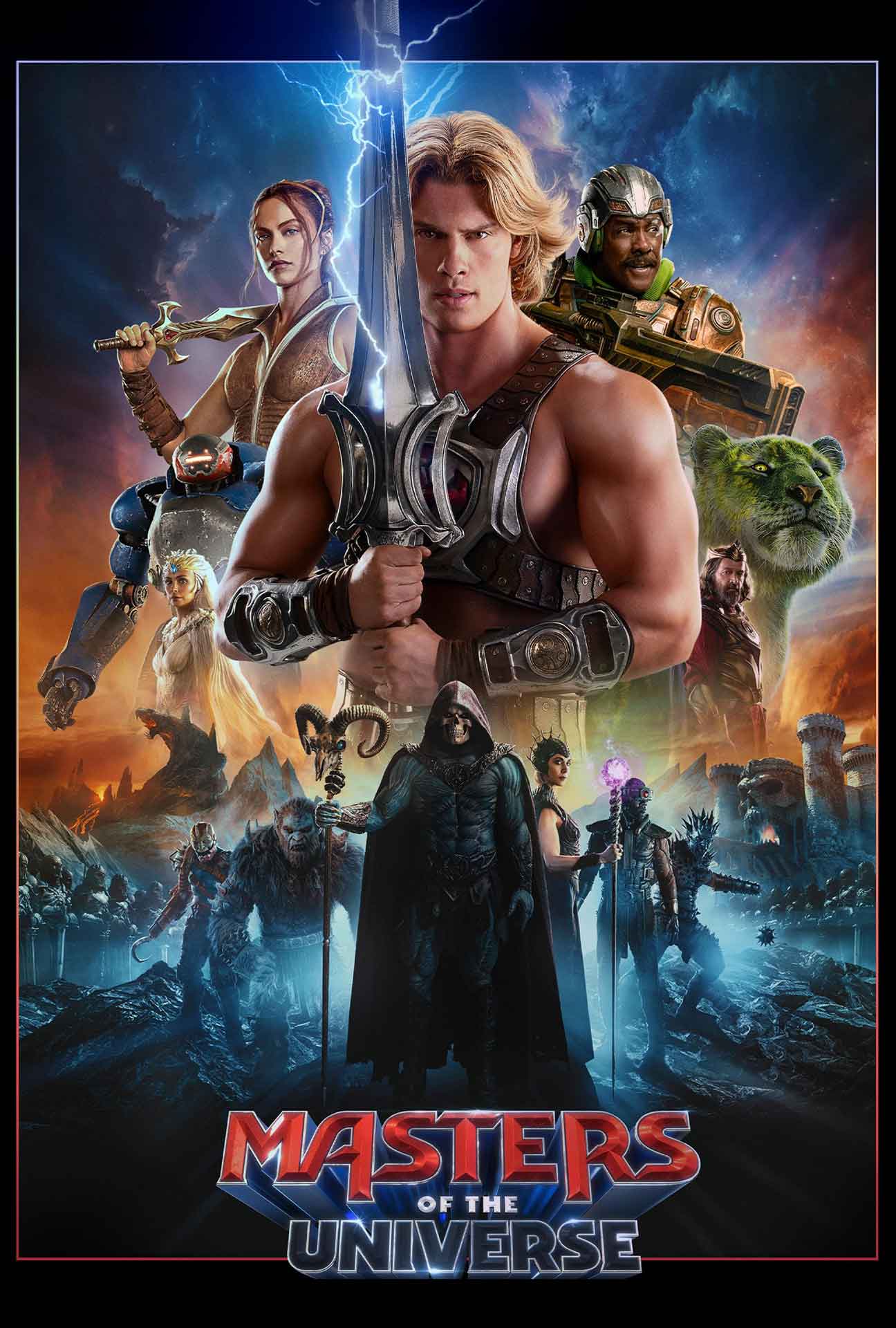 Movie Poster for Masters of the Universe.